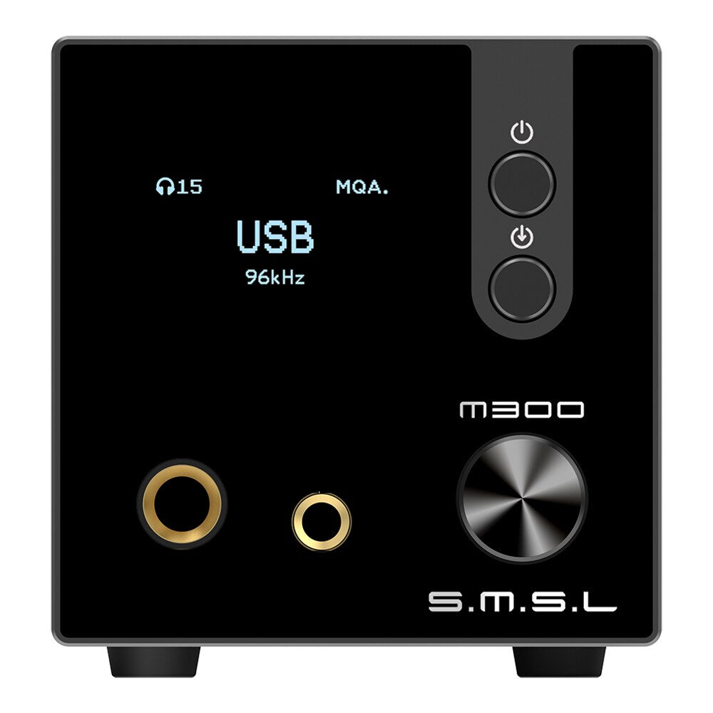 SMSL Upgraded M300SE MQA Audio DAC CS43131*2 with 6.35/4.4mm Headphone