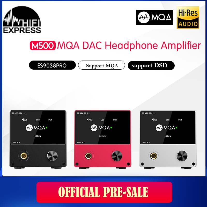 The M500 MQA dac Headphone Amplifier V2 - Hifi-express