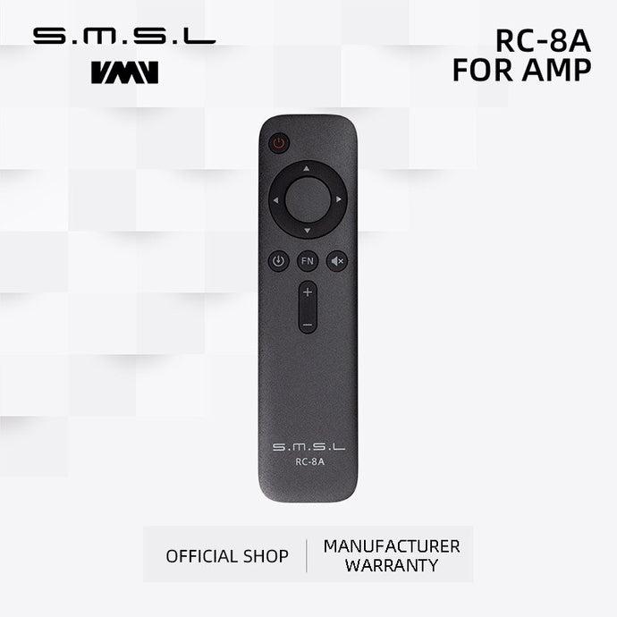 SMSL Audio Amplifier AD18 Q5 A6 DP1 A300 D300 Remote Control - Hifi-express