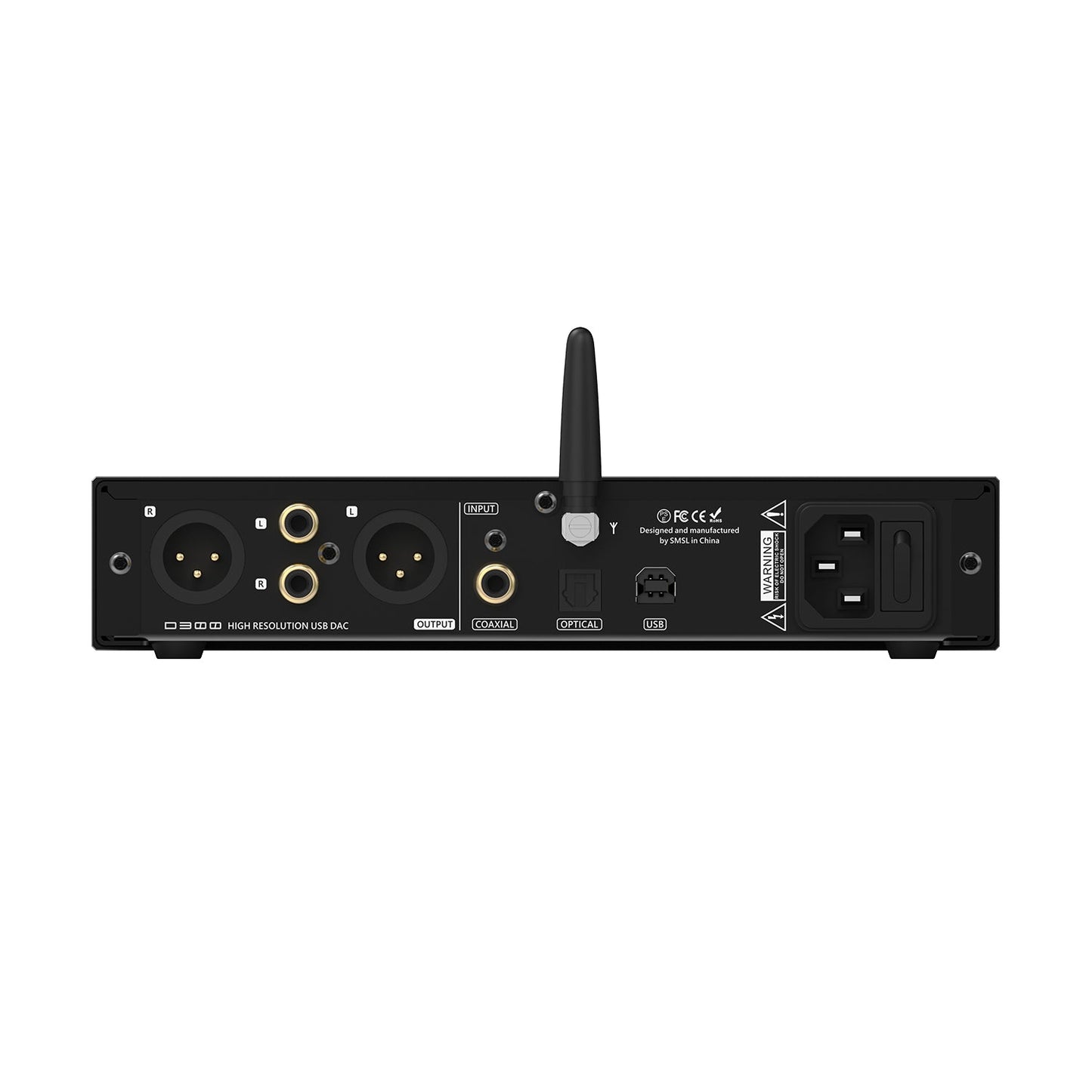 SMSL D300 Decoder DAC ROHM BD34301EKV Bluetooth 5.0 - Hifi-express