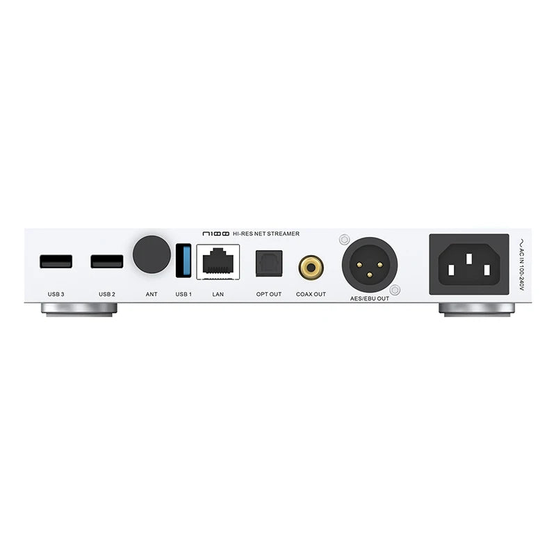 SMSL N100 Hifi Net Streamer Player Support Airplay DLNA ROON Hard Disk MQA USB 3.0 Optical Coaxial