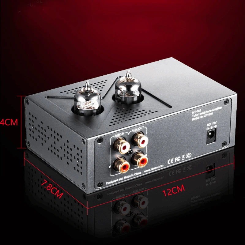 XDUOO MT-602 Tube Amplifier Double 6J1 MT602 Class A Headphone Amplifier