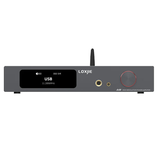 LOXJIE A40 MQA-CD 165W*2 Power Amplifier with HDMI(ARC) phone in