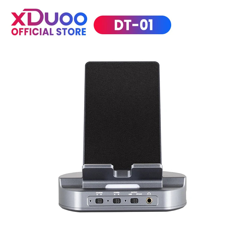 XDUOO DT-01 HiFi Turntable For Phone Convert USB to Coaxial/Optical/Aux