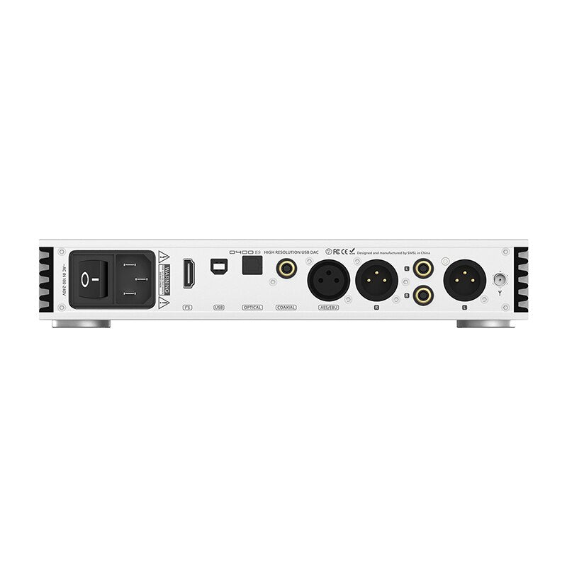 SMSL D400ES Audio DAC MQA MQA-CD Hires ES9039MSPRO 11OPA1612A XU316 DSD512 Bluetooth AES I2S 32bit/768kHz With Remote Control - Hifi-express