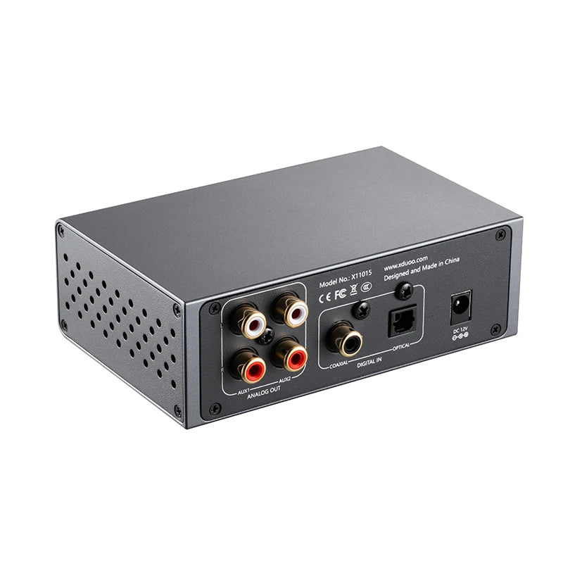 XDUOO MU-602 Decoder Spdif DAC Support 192kHz/24Bit Two RAC Output