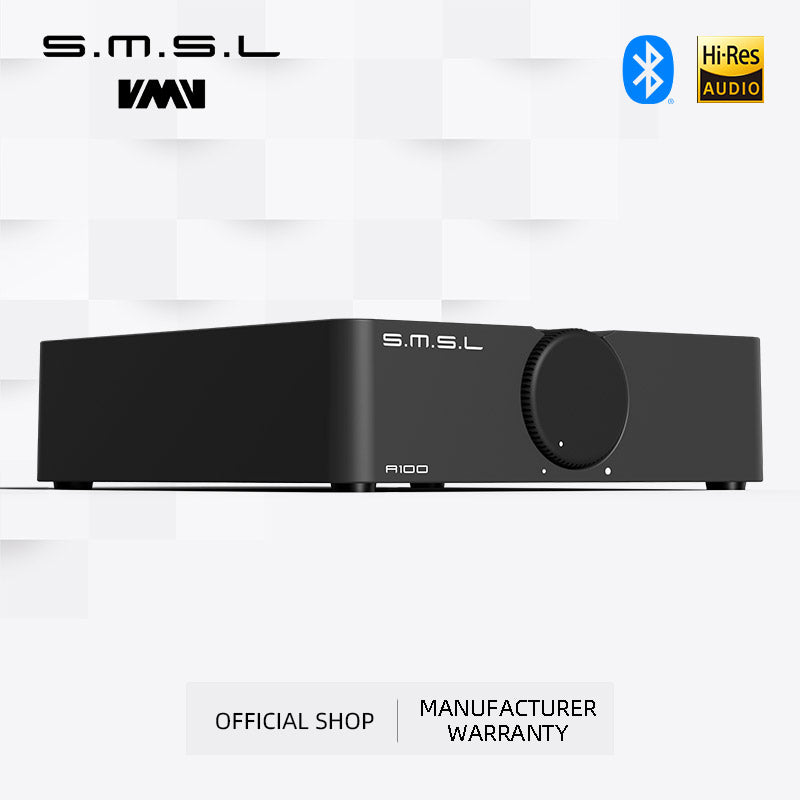 SMSL A100 Stereo Digital Power Amplifier 80w*2 Class D MA12070 Bluetooth 5.0 RCA USB - Hifi-express