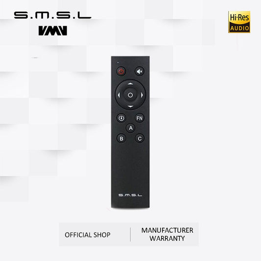 SMSL Audio Amplifier AD18 Q5 A6 DP1 A300 D300 Remote Control - Hifi-express