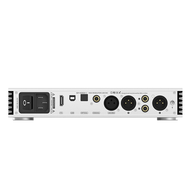 SMSL D400EX AUDIO DAC 1*AK4191 2*AK4499EX OPA1612A LME49720 XU316 MQA-CD DSD512 - Hifi-express