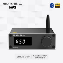 Load image into Gallery viewer, SMSL A50 Stereo Power Amplifier TPA3116 Bluetooth 5.0 100Wx2 RCA Remote Control With Passive Speaker - Hifi-express
