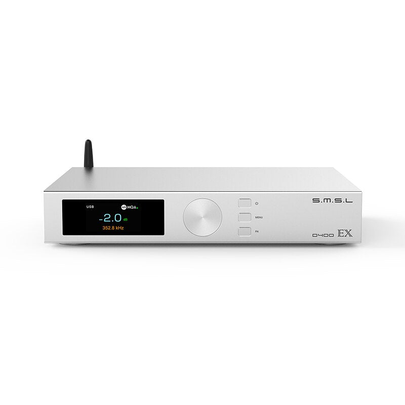 SMSL D400EX AUDIO DAC 1*AK4191 2*AK4499EX OPA1612A LME49720 XU316 MQA-CD DSD512 - Hifi-express