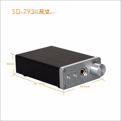 SMSL SD-793 II Audio Optical Coaxial PCM1793 DIR9001 DAC Built-in Headphone Amp - Hifi-express