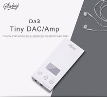 Load image into Gallery viewer, Sabaj Da3 Tiny DAC/Amplifier Hifi HI-Res Headphone Amplifier - Hifi-express
