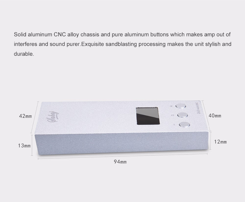 Sabaj Da3 Tiny DAC/Amplifier Hifi HI-Res Headphone Amplifier - Hifi-express