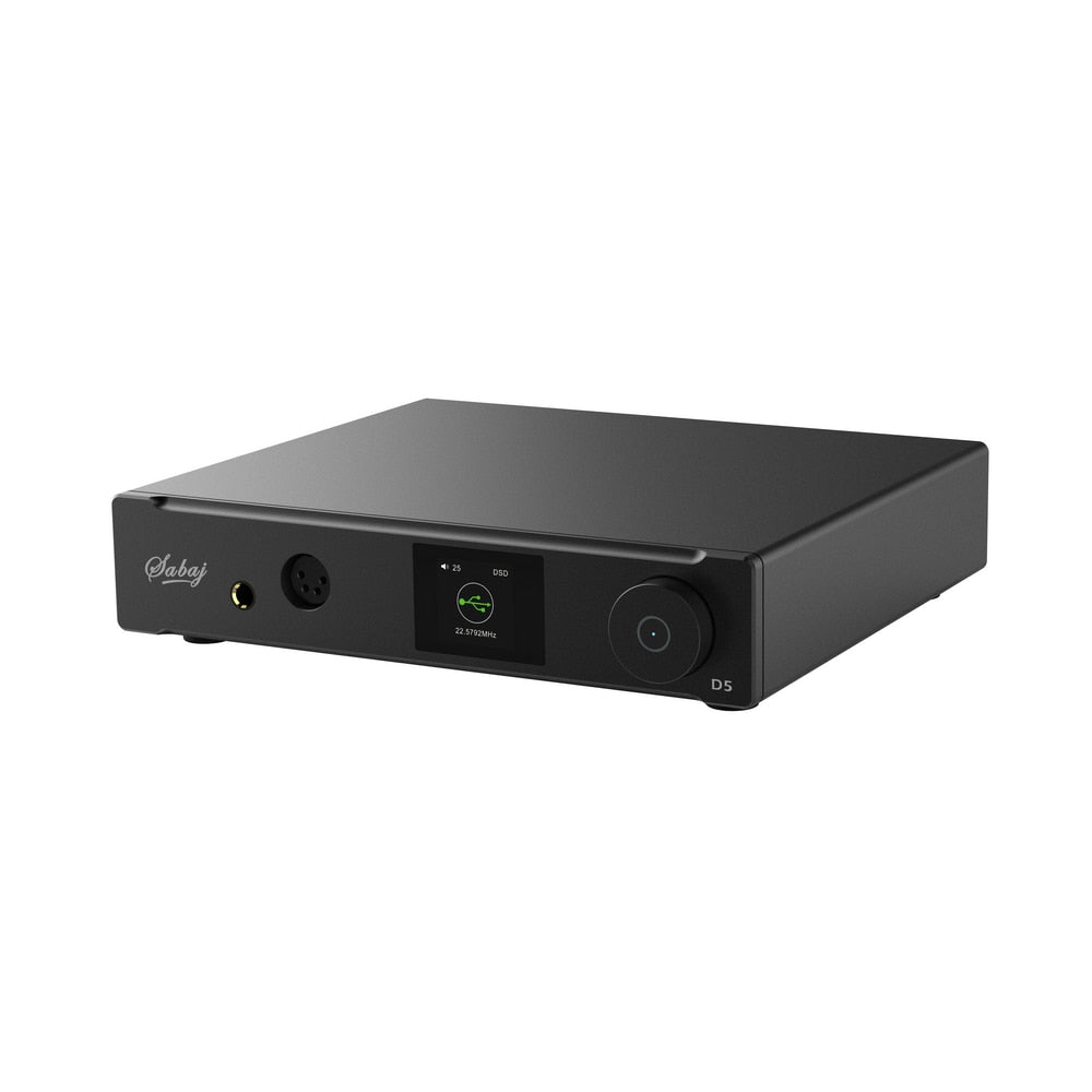 Sabaj D5 Hi-Res Audio Digital to Analog Converter Balance HiFi Headpho –  Pete's Audio Tuners & Amplifiers